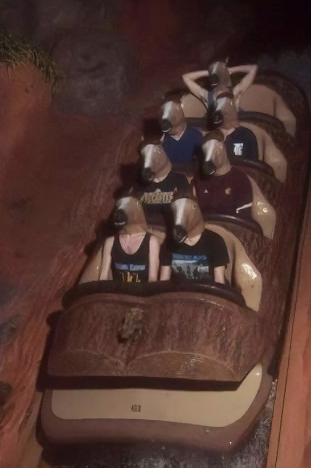 funny splash mountain - 7.41 F